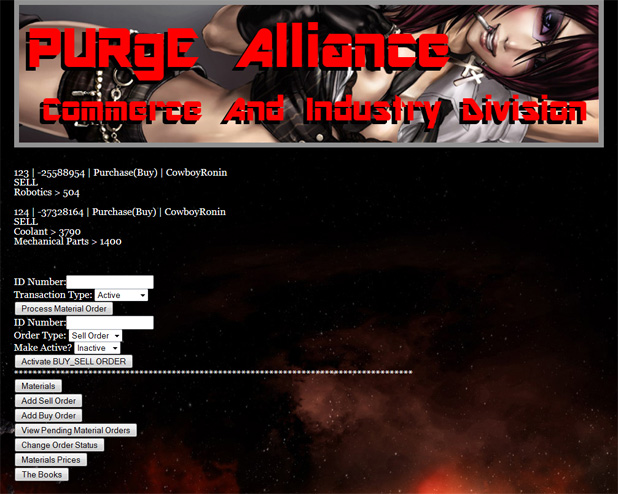 PURgE Commerce and Industry Division CMS